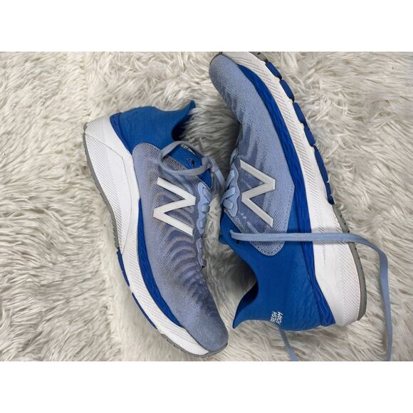 New Balance Women’s Fresh Foam Running Shoes Size 8 Frost Blue W860A11 Athletic - Picture 10 of 13